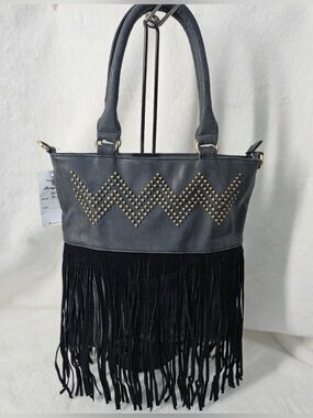 Heritage West Fringed Crossbody/Shoulder Bag